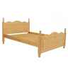 Double Premier Moscow Pine Low End Bed - 4ft 6" - Free Delivery*