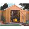 10 x 8 Deluxe Tongue and Groove Shed (12mm Tongue and Groove Floor)