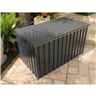 4 x 2 Deluxe Grey Metal Storage Box (1.28m x 0.68m)