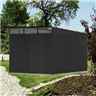 8 x 12 XX Large Premier Heavy Duty Metal Dark Grey Shed With Double Doors (2.6m x 3.8m)