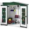 6 x 3 Premier Heavy Duty Metal Dark Green Shed (1.72m x 0.84m)