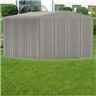 10 x 10 Premier Heavy Duty Metal Quartz Grey Shed (3.16m x 3.0m)