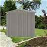 8 x 3 Premier Heavy Duty Metal Quartz Grey Shed (2.44m x 0.84m)