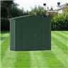 8 x 3 Premier Heavy Duty Metal Dark Green Shed (2.44m x 0.84m)