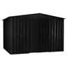 10 x 7 Apex Anthracite Grey Metal Shed (3.07m x 2.16m)