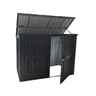 5 x 3 Double Bin Store Anthracite Grey (1.71m x 0.95m)