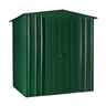 6 x 4 Apex Heritage Green Solid Metal Shed (1.71m X 1.31m)