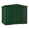 8 x 3 Apex Heritage Green Metal Shed (2.34m x 0.82m)