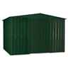 10 x 6 Apex Heritage Green Metal Shed (3.07m x 1.85m)