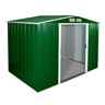 8 x 6 Value Apex Metal Shed - Green (2.62m x 1.82m)