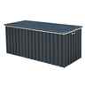 6 x 2 Value Metal Storage Box - Anthracite Grey (1.73m x 0.73m)