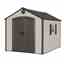 8 x 10 Life Plus Plastic Apex Shed With Plastic Floor + 1 Window (2.43m x 3.05m)