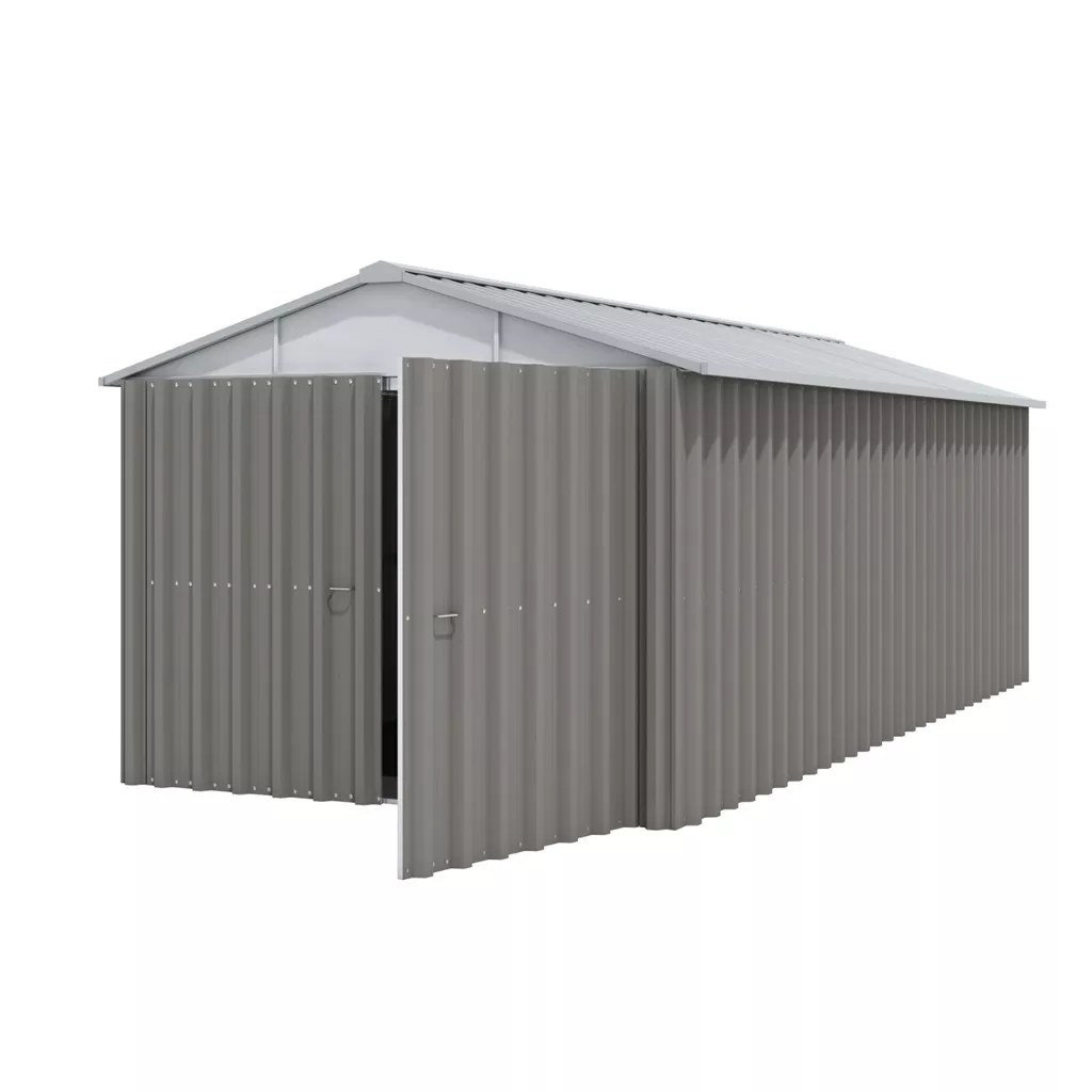 9ft 1" x 16ft 4" Apex Metal Garage + Free Anchor Kit (2.8m x 5.0m)