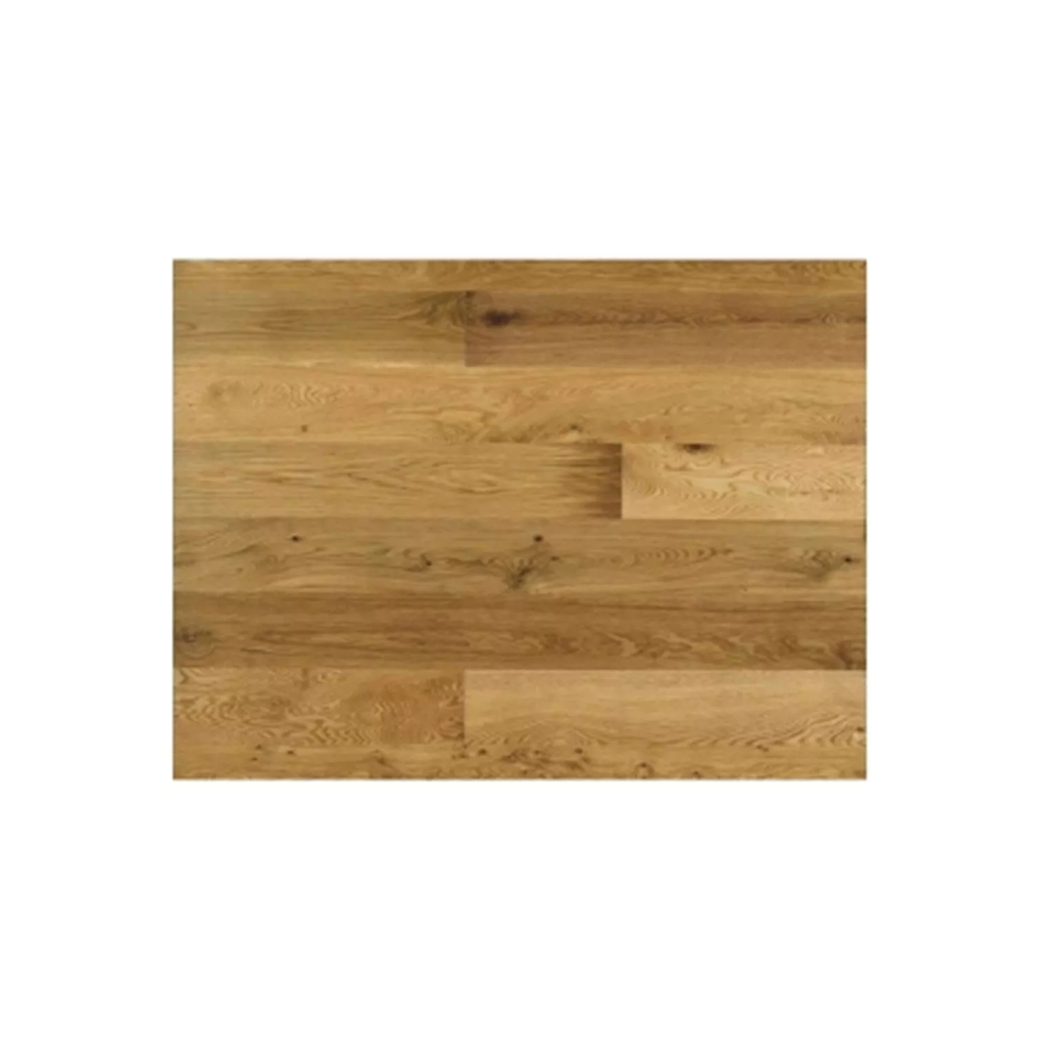 Pack of 9 - 20mm Thick Rustic Oak Brushed & Oiled Engineered Flooring - Pack Coverage 18.99m2