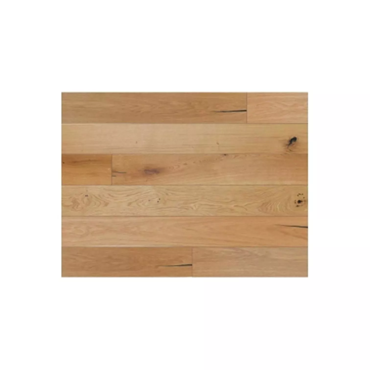 Pack of 7 - 12.5mm Thick Fawn Oak Brushed & Oiled Engineered Flooring - Pack Coverage 14.525m2