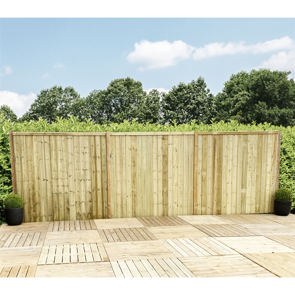 6 x 4 Premier Windowless Pressure Treated T&G Apex Shed – Higher Eaves, Single Door product image