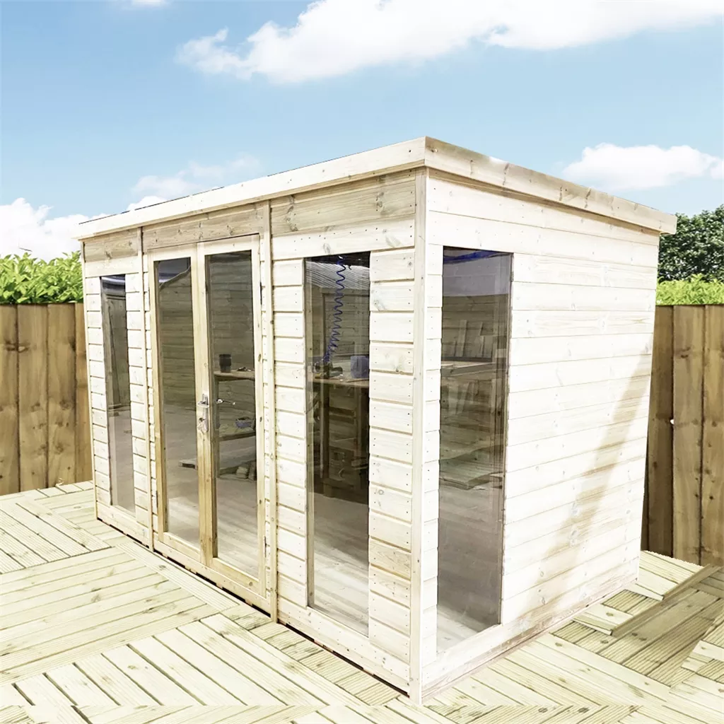10 x 9 Pressure Treated Pent Summerhouse