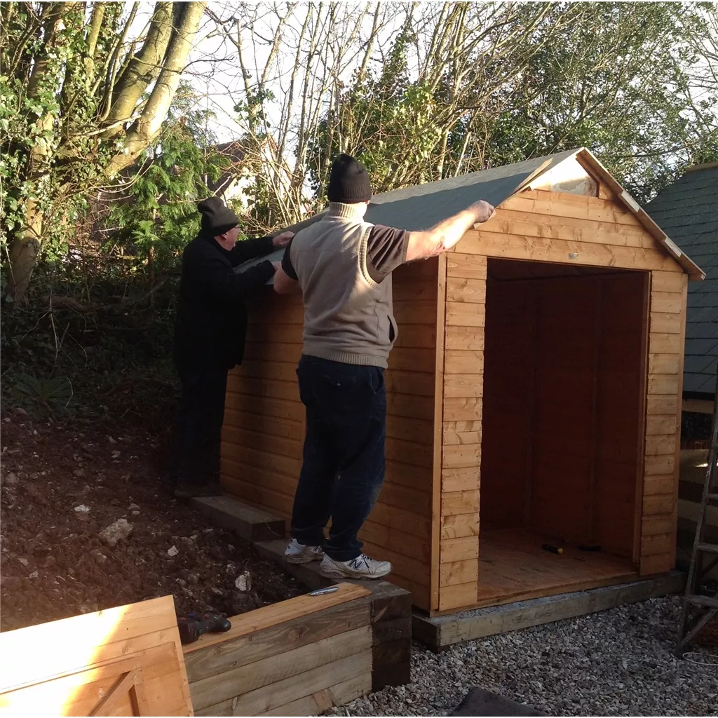 8ft x 6ft Deluxe Security T&G Shed (12mm T&G Floor) product image