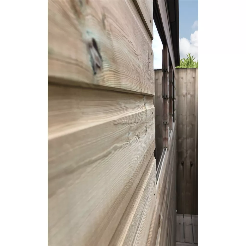 7 x 6 Premier Pressure Treated T&G Apex Shed – Higher Eaves, 3 Windows, Double Door product image