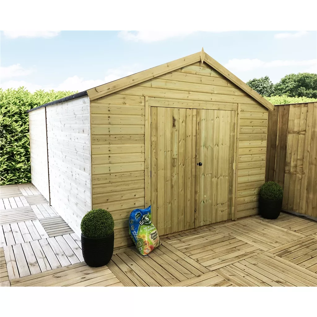 10 x 12 Windowless Premier Pressure Treated Apex Workshop product image