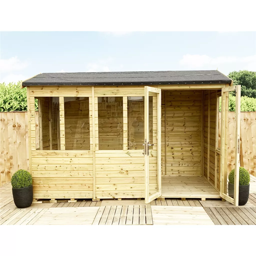 9 x 10 Reverse Pressure Treated Apex Summerhouse product image