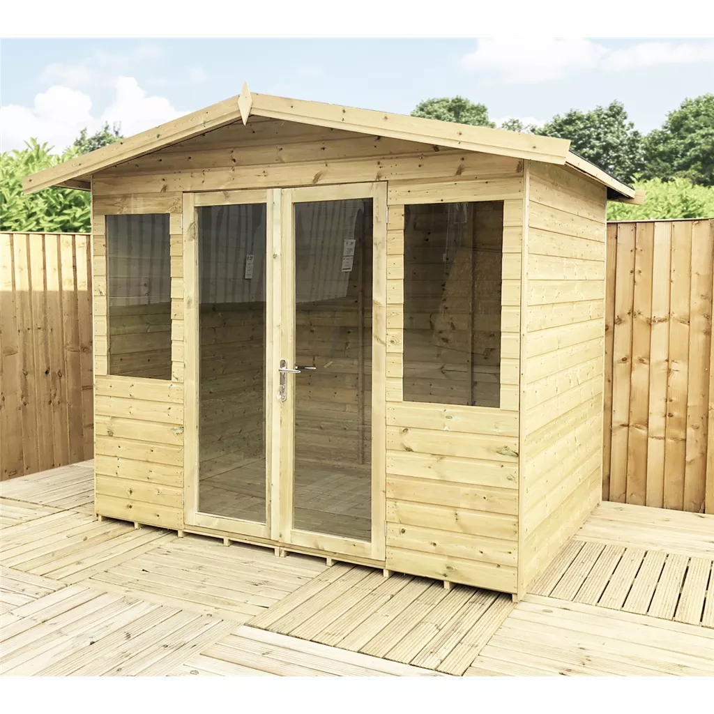 9 x 11 Pressure Treated Apex Summerhouse product image