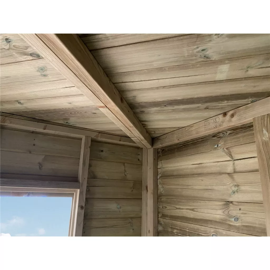 8 x 8 Corner Pressure Treated Summerhouse product image