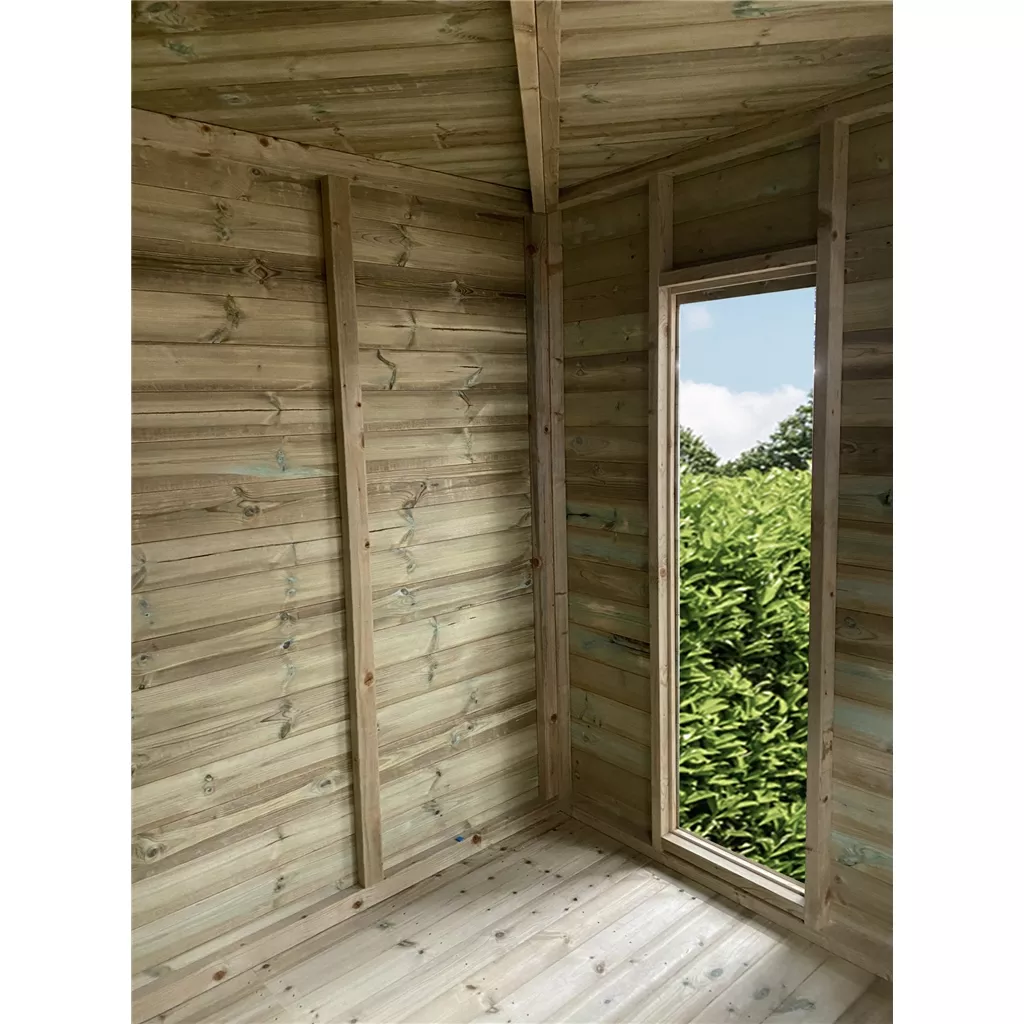 10 x 10 Corner Pressure Treated Summerhouse product image