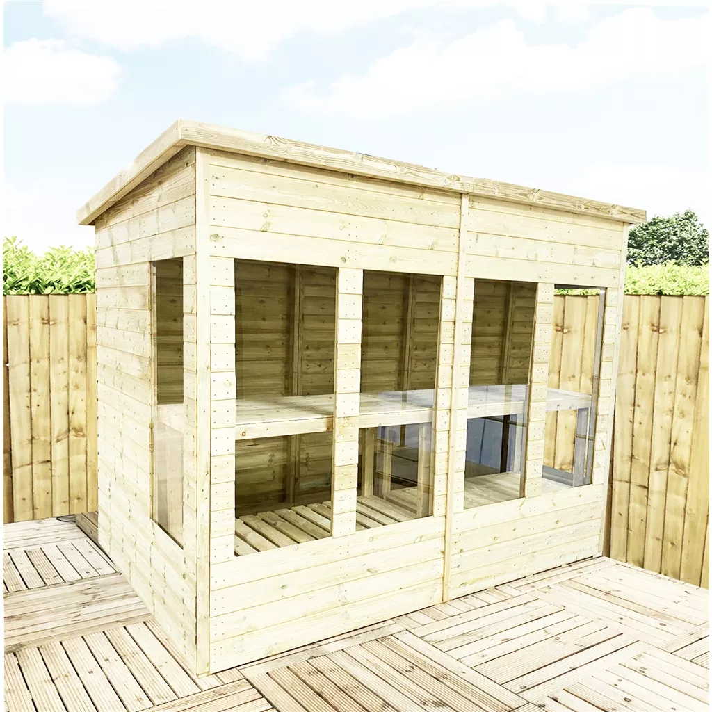 12 x 6 Pressure Treated Pent Potting Summerhouse product image