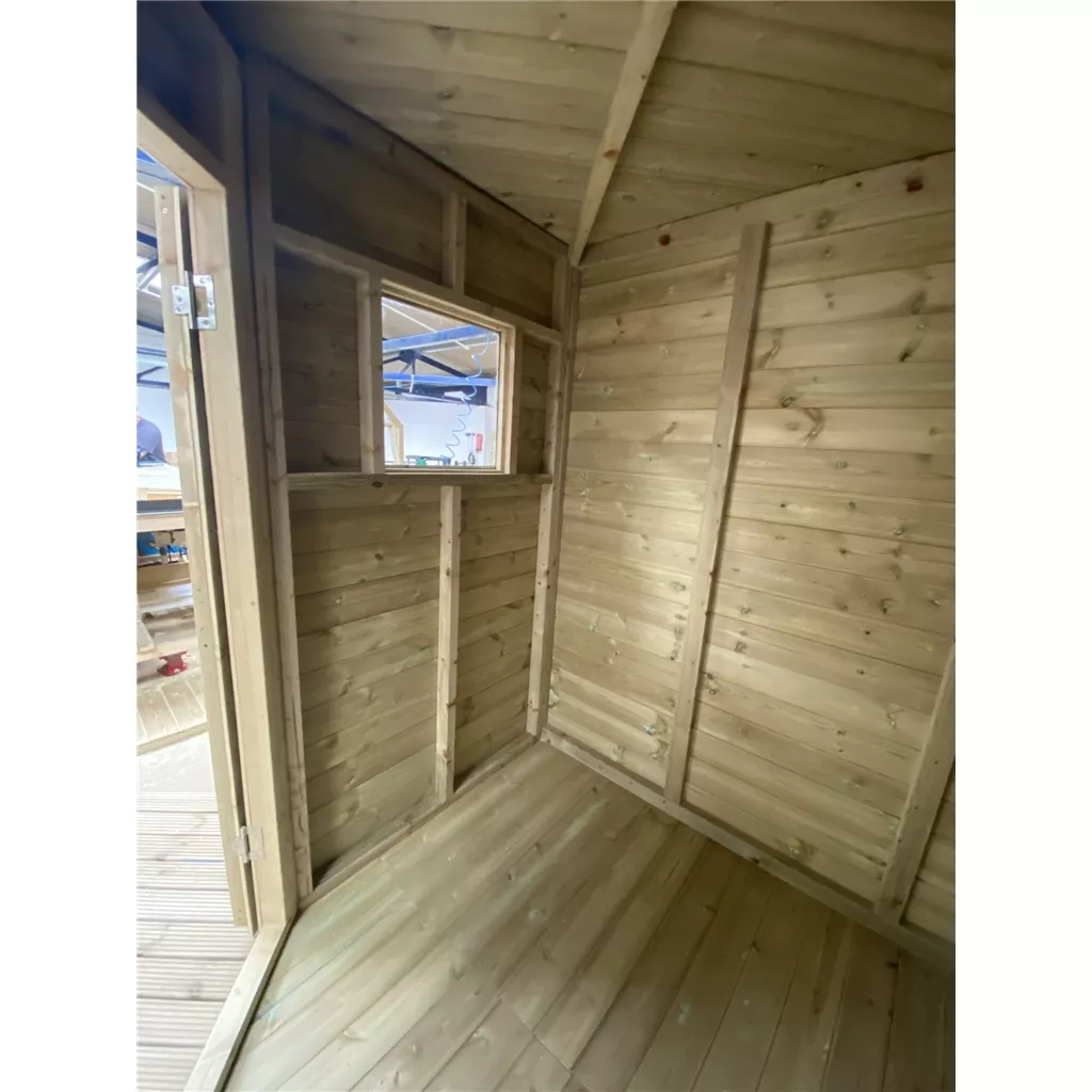 10 x 10 Corner Pressure Treated Workshop product image