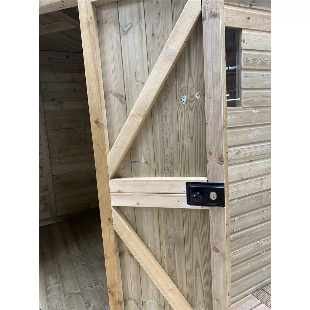 10 x 10 Corner Pressure Treated Workshop product image