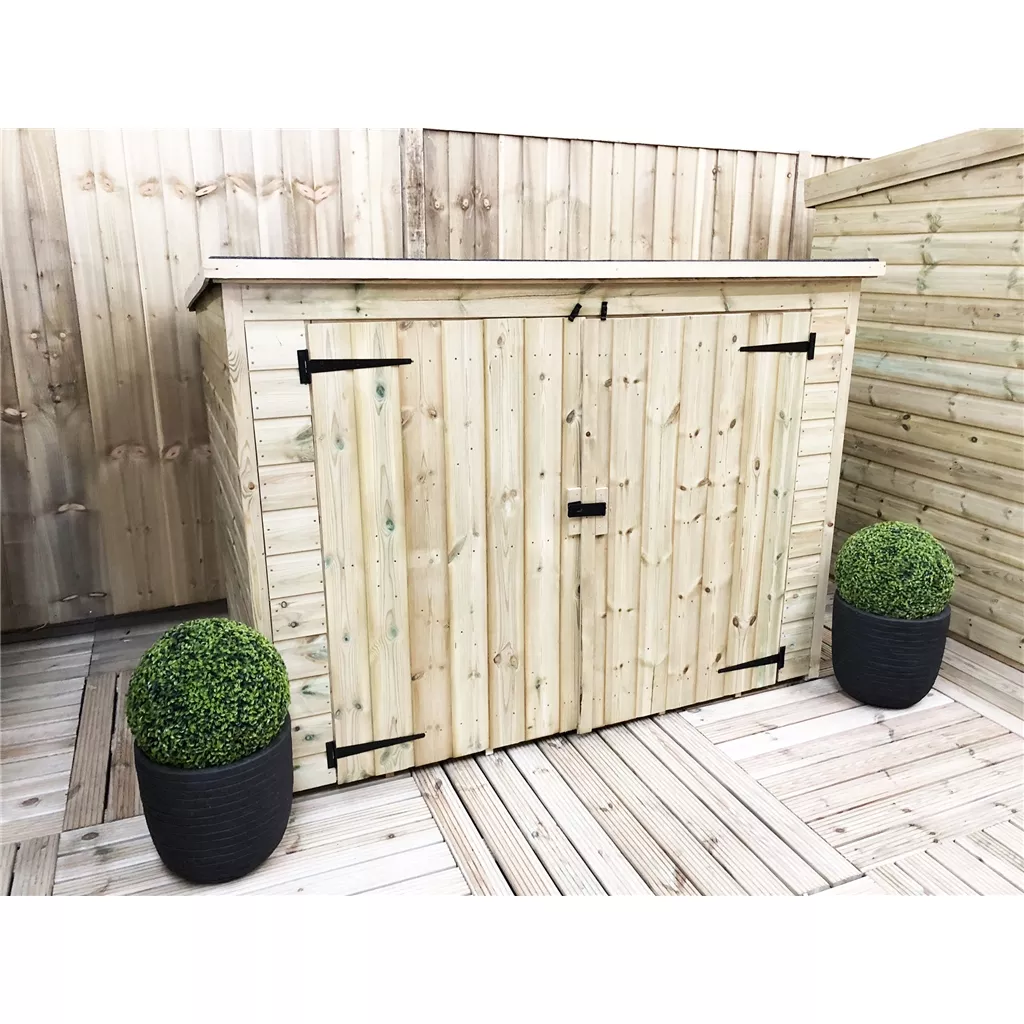 10 x 5 Pressure Treated T&G Bike Store With Double Doors product image