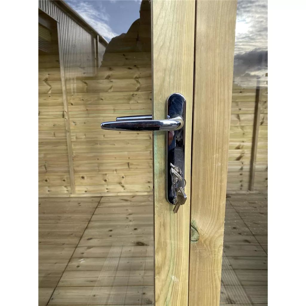 7 x 19 Reverse Pressure Treated Apex Summerhouse – Long Windows product image