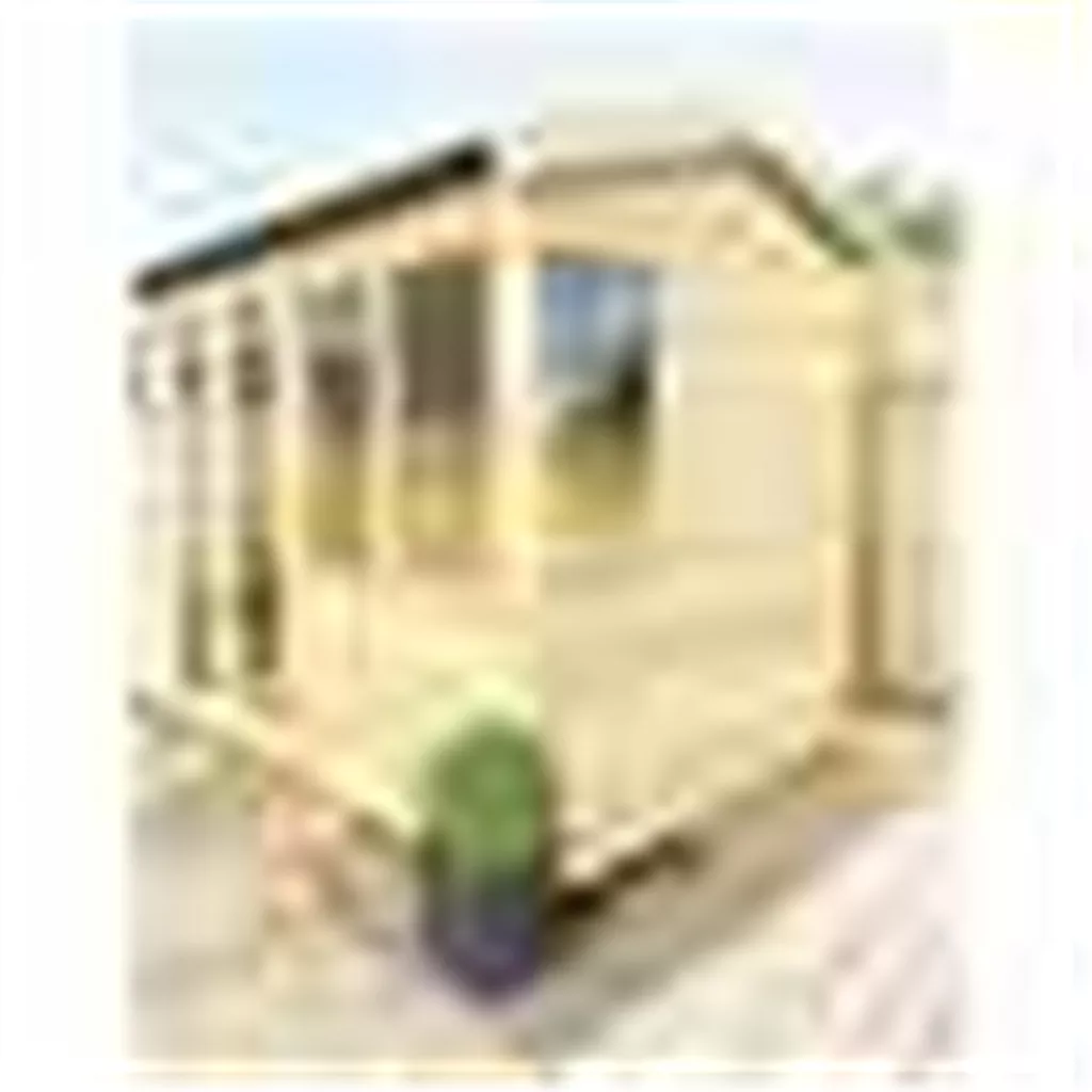 11 x 24 Reverse Pressure Treated Apex Summerhouse – High Eaves product image