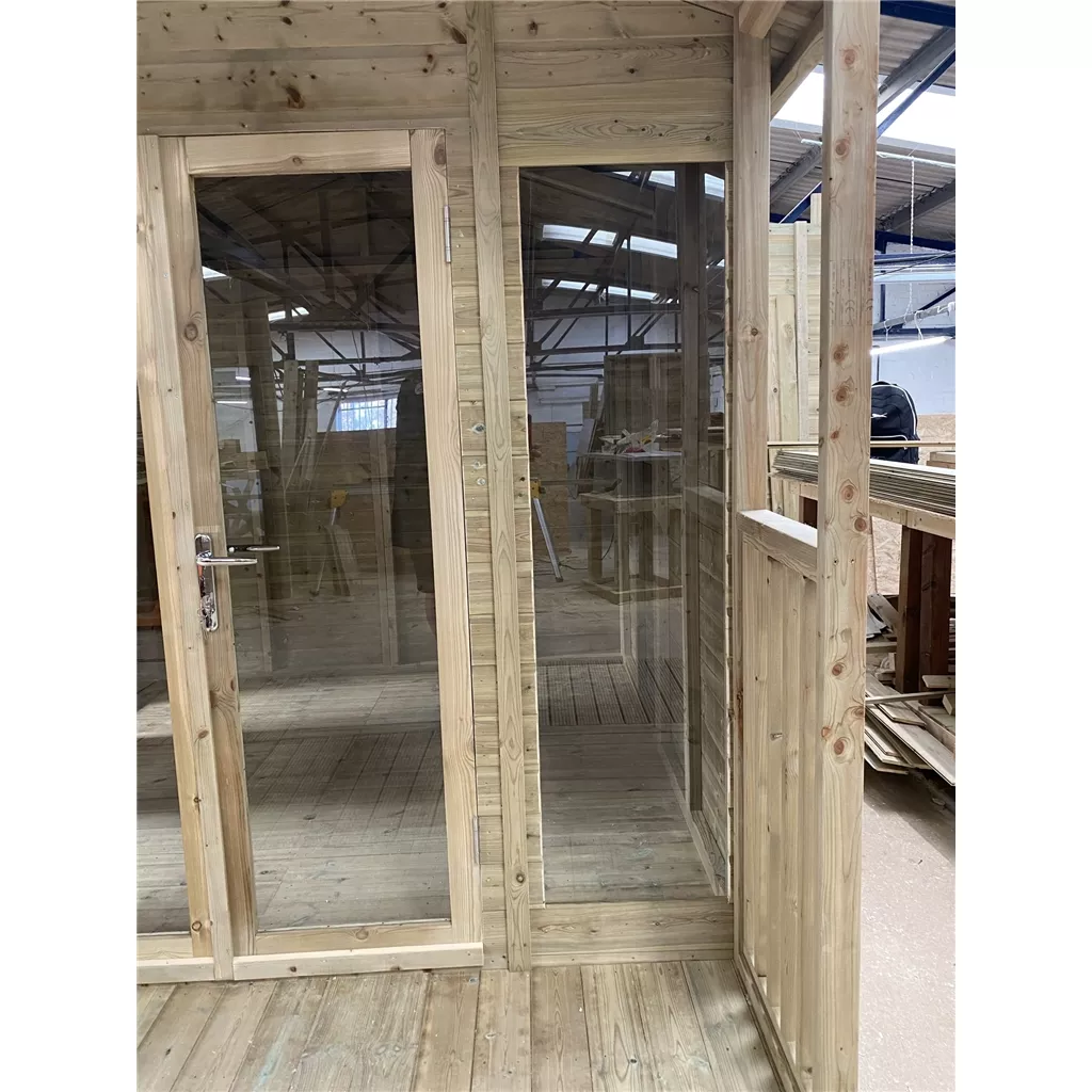 16 x 16 Pressure Treated Apex Summerhouse with Verandah product image