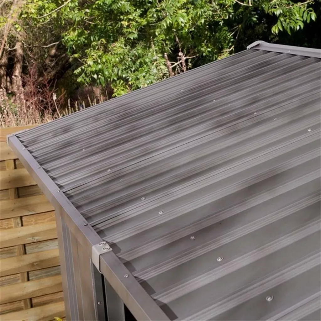 10 x 8 Deluxe Ashford Metal Apex Shed – Double Door, Assembly product image