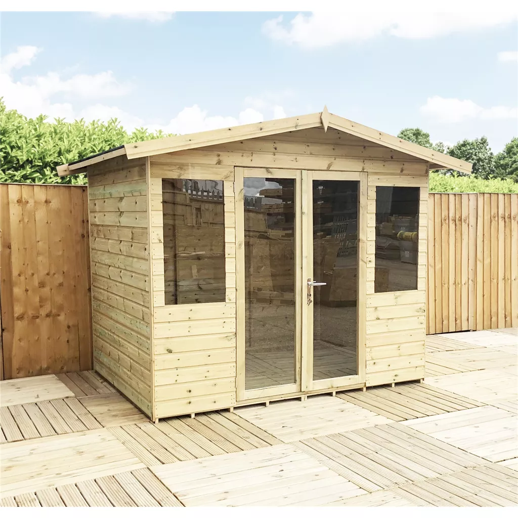 12 x 20 Pressure Treated Apex Summerhouse